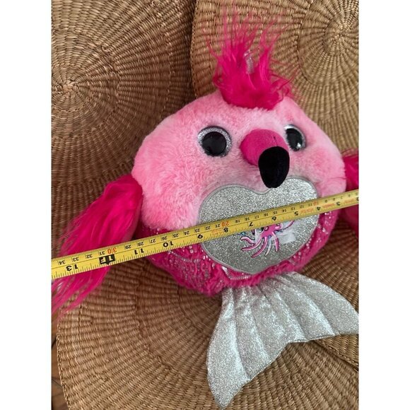 Zuru Pink bird stuffed animal - Picture 5 of 10